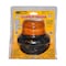 Wolo SuperNova Amber LED Beacon, 8 1-watt LED, Lighter Plug Power, Quad Flash, Magnetic or Permanent Mount 3040MP-A - alternate 1